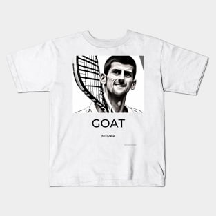 Greatest of All Times Tennis Kids T-Shirt